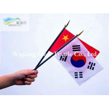 Printed Handhold Flags/Polyester Printed Banners